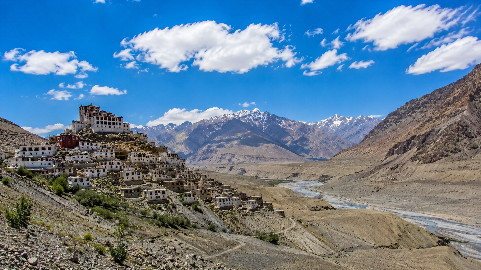 Spiti Valley mountains